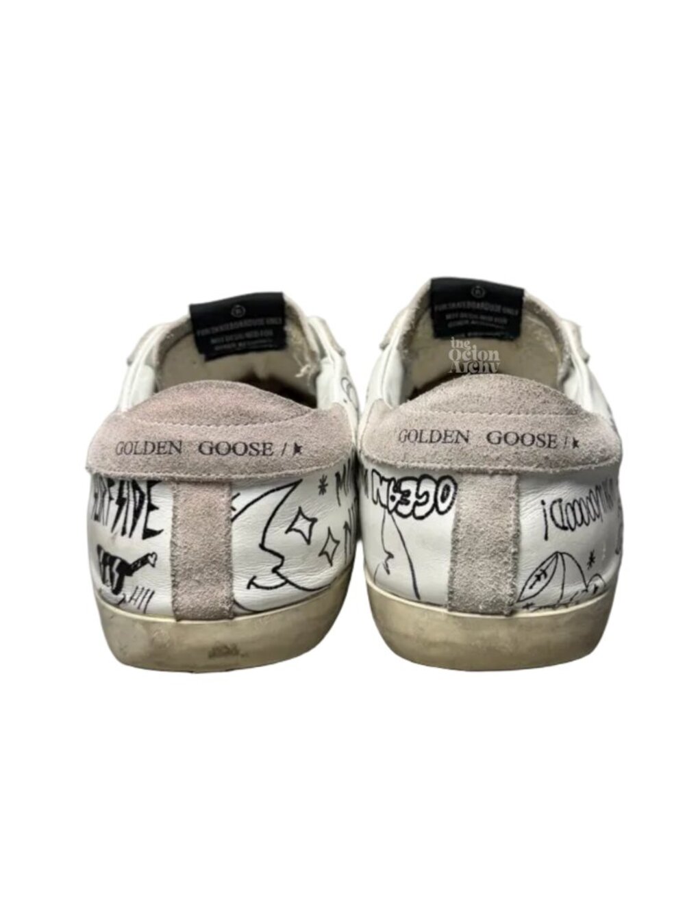 Size 40 Golden Goose Wmns Superstar 'Miami South Beach' GWF00101 Pre-Owned - Picture 4 of 11